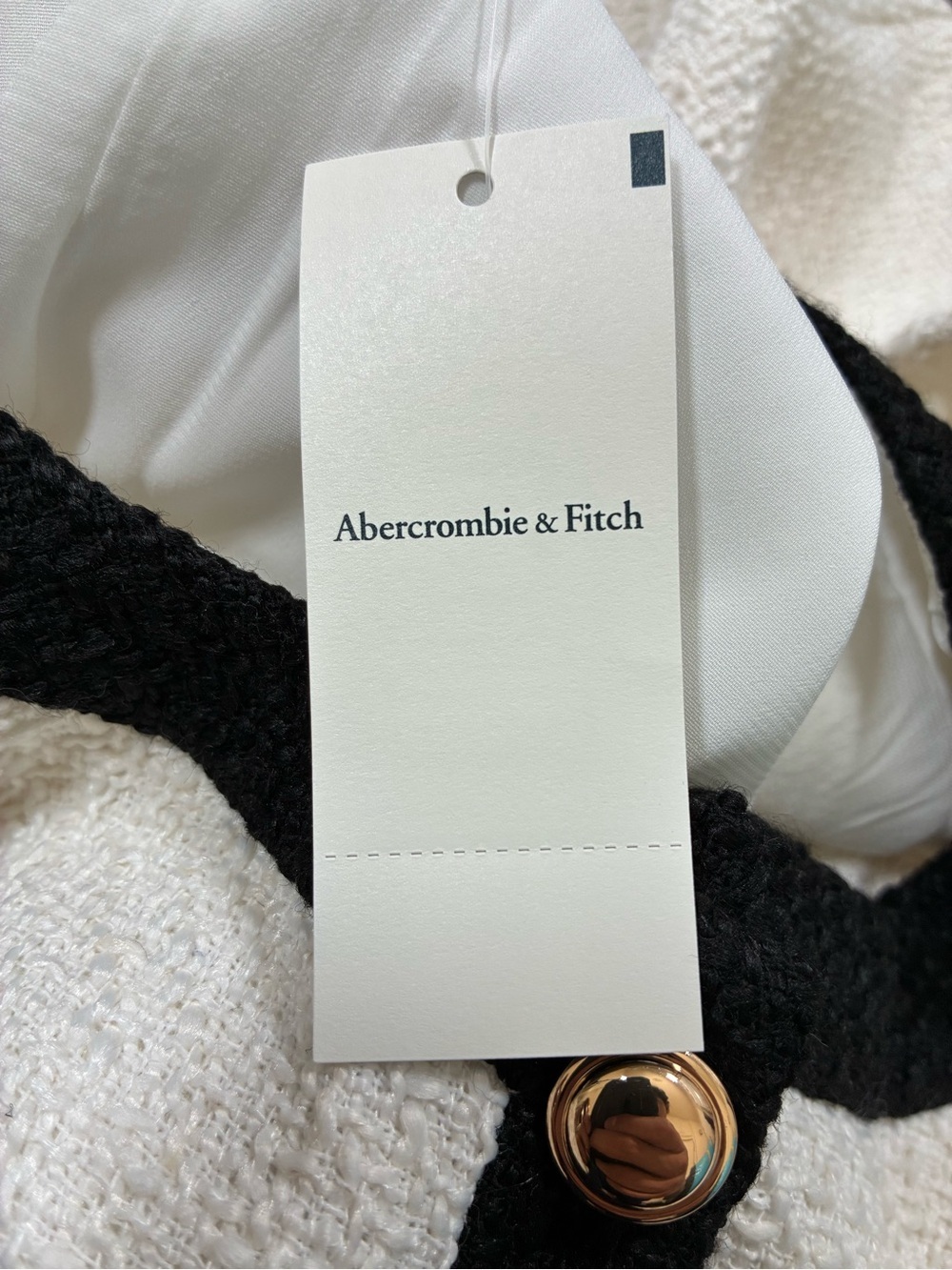 Abercrombie & Fitch Mara Tweed Mini Dress Size XL - Picture 10 of 11